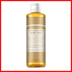 ドクターブロナー (Dr.Bronner's) ドクターブロナー マジックソープ SA(サンダルウッド&ジャスミン) 237ml オーガニックソープ
