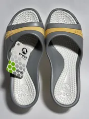 未使用　クロックス　Crocs Sassari W5ササリー　ゴールド1564 未使用 クロックス Crocs Sassari W5ササリー ゴールド1564