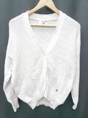 ◇ Θ Arnold Palmer アーノルド パーマー 長袖 カーディガン サイズ3 オフホワイト系 レディース P  【1409090039287】