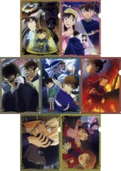 【中古】クリアファイル 全7種セット A4クリアファイルセット(2枚組) 「セガ ラッキーくじ 名探偵コナン メモリアルカット FILE.2」 K賞