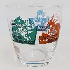 【中古】マグカップ・湯のみ [単品] ヒーローver. グラス 「僕のヒーローアカデミア×ファミリーマート ファミマでプルスウルトラキャンペーン 白桃ゼリー」 同梱品