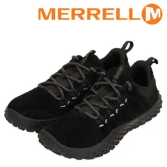 MERRELL (メレル) WMS J037754 WRART ラプト レディース シューズ BLACKxBLACK MRL118 約25.0cm
