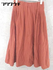 ◇ AuieF アウィーエフ ロング スカート サイズ38 ブラウン系 レディース 【中古】 【1002801538873】