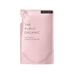 ザ パブリック オーガニック ボディソープ 詰め替え 【スーパー ポジティブ】 400mL アミノ酸 アロマ 精油 日本製