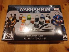 ウォーハンマー40000　ペイント+ツールセット　WARHAMMER40000　PAINTS　+　TOOLS　SET