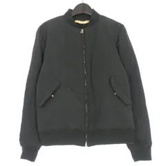 オフホワイト OFF WHITE 初期タグ バックプリント ボンバージャケット ブルゾン 長袖 XS ブラック 黒 国内正規 のサムネイル