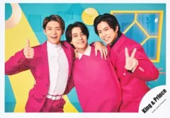 【中古】生写真(ジャニーズ) King ＆ Prince/高橋海人・岸優太・神宮寺勇太/横型・上半身/シングル「恋降る月夜に君想ふ」MV＆ジャケ写オフショット/公式生写真