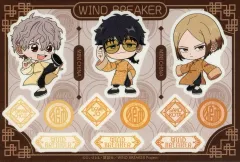 【中古】シール・ステッカー 兎耳山丁子＆十亀条＆佐狐浩太 ステッカー MINI CHINA ver. 「WIND BREAKER」