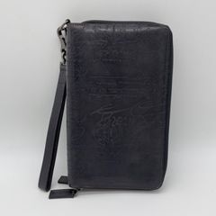 Berluti　タリ　カリグラフィレザー　長財布　ブラック【F00013】