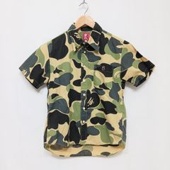 A Bathing Ape カモフラージュ 半袖ポロシャツ 2xLサイズ A BATHING APE ポロシャツ ABC CAMO PILE JACQUARD RELAXED FIT