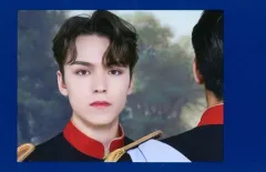 【中古】コレクションカード(男性) SEVENTEEN/VERNON(バーノン)/「SEVENTEEN CAFE in SEOUL」インスタントフォトセット フォトカード