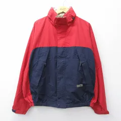 XL/古着 ノーティカ 長袖 ブランド ジャケット メンズ コンペティション ツートンカラー 大きいサイズ 赤 レッド 内側メッシュ 25oct02 中