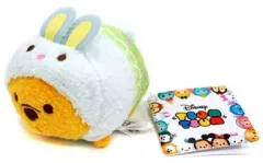 【中古】ぬいぐるみ プーさん(イースター/2015) ぬいぐるみ ミニ(S) 「ディズニー TSUM TSUM -ツムツム-」 ディズニーストア限定