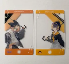 【まとめ売り】 にじさんじEN Millie Parfait Petra Gurin ミリー・パフェ ペトラ・グリン クリアカード ENJOY Rainy Days 2枚セット