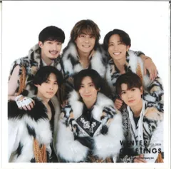 SixTONES 23年-24年WINTER GREETINGS 集合 ましかくフォト *1枚