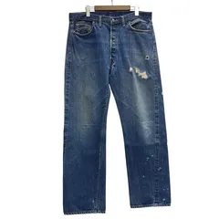 リーバイス Levi's 60's 70's 501 BIG E W36 ボタン裏2 足長R デニム ブルー 201MB-1104 VB