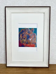 WARHOL、Atomic Bomb、希少画集画、新品額装付