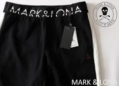 2025新品未使用タグ付MARK & LONA ショートパンツ36黒 大幅値下げ 現行新品未使用タグ付MARK & LONA ショートパンツ36黒【大幅