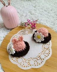 ヘアクリップ＆ストラップセット