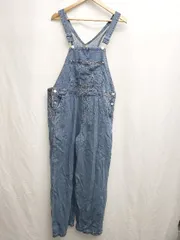 ◇ Θ ap retro アプレトロ オーバーオール サイズF ブルー レディース P  【1410230028795】