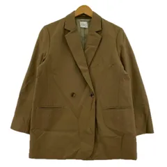 URBAN RESEARCH DOORS アーバンリサーチドアーズ ダブルボタン ロングジャケット sizeM/キャメル