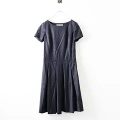 【値下げ】セオリーリュクス Theory luxe Executive Magdas ワンピース 34/ブラック ウール フレア タック ドレス セレモニー【2400013954143】のサムネイル