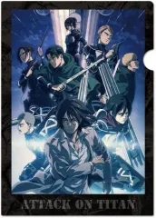 【中古】クリアファイル W.キービジュアル第2弾 A4クリアファイル 「進撃の巨人」