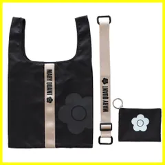 3WAY エコバッグ (マリークワント) (ケース付き) 花柄 QUANT デイジー レディース MARY エコバック マイバッグ