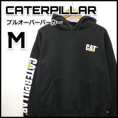 CATERPILLAR キャタピラー 企業ロゴ プルオーバーパーカー M 古着