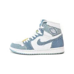 ナイキ NIKE WMNS Air Jordan 1 High OG Denim ウィメンズ エアジョーダン1 ハイ デニム スニーカー US9 青 ブルー DM9036-104