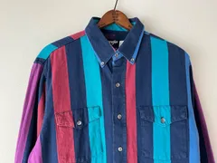 USA製 90s Wrangler マルチカラー ウエスタンシャツ