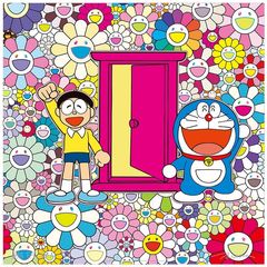 Takashi Murakami Doraemon "Arriving in a Flower Field with the Anywhere Door!" ED300 zingaro kaikaikiki Kaikai Kiki Print Silkscreen Art Fine Art Unopened