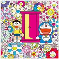 【村上隆】ドラえもんと野比のび太の絵画【ドラえもん】 2025年最新】村上隆 版画 -ドラえもんの人気アイテム - メルカリ