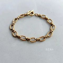 ◆ 186 オーバル デザイン チェーン ブレスレット ステンレス ゴールド アクセサリー ◆　再販 定番 人気 大人 上品 華奢 シンプル アンクレット 金属アレルギー