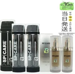 【国内正規品 4点セット】 スピケア 2個セット V3 プロテクション サンスクリーン 22.5g ・ 2個セット パーティクルプライマー ミディアムライト 30ml