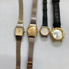 「ジャンク品」ノーブランド　レディース腕時計４点まとめ売り