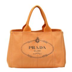 プラダ BN1877 キャンバス トートバッグ カナパトート トートバッグ PRADA オレンジ