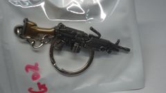 合金キーホルダー　M249機関銃　G02