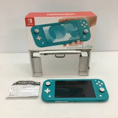 05w10448 【Nintendo Switch Lite】ニンテンドースイッチライト 本体 ターコイズ 充電器欠品 ＊動作確認済＊  ◎中古品◎