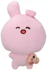 【中古】ぬいぐるみ うさぎさん＆りすくん メガジャンボぬいぐるみ“うさぎさん＆りすくん” 「P丸様。」