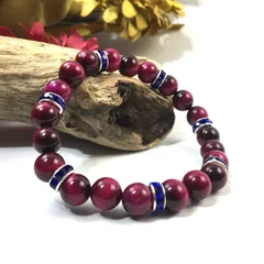 パワーストーン ブレスレット ピンクタイガーアイ （ダークブルー）レディース 女性  数珠ブレス 開運 プレゼント ギフト  [9]