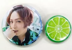 【中古】バッジ・ピンズ(男性) 蒼井翔太(D) 缶バッジ大小2個セット 「A☆happy lab. Party 2017 ～Summer Memory～」 ガチャガチャ景品
