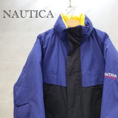 90sノーティカ 刺繍ロゴ ナイロンジャケット L マルチカラー　ブルゾン 90sノーティカ 刺繍ロゴ ナイロンジャケット L マルチカラー ブルゾン
