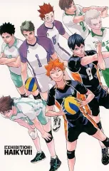 【中古】ポストカード キービジュアル(仙台) 大判ポストカード 「ハイキュー!!展東京」