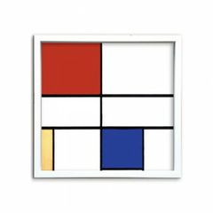 アート収納(モンドリアン柄)自作 - メルカリ