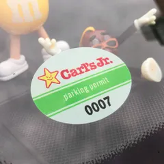 79 カールスJr テーブルナンバー プレート ローライダー カールスジュニア カールスJr テーブルナンバー プレート ローライダー カールス