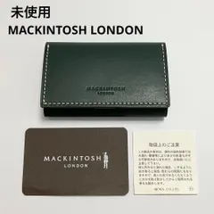 未使用 マッキントッシュロンドン 財布 三つ折り財布 ミニ メンズ 本革 レザー