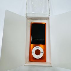 A【ジャンク】iPod nano モデル A1320 オレンジ アイポッド ナノ アップル ミュージックプレーヤー