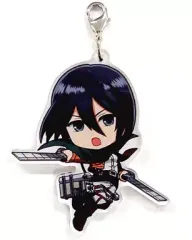 【中古】キーホルダー・マスコット(キャラクター) ミカサ・アッカーマン アクリルプレートチャーム 「一番くじ 進撃の巨人～自由への進撃～」 L賞