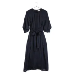 LANVIN (ランバン) ポリエステル レーヨン ワンピース ネイビー レディースのサムネイル